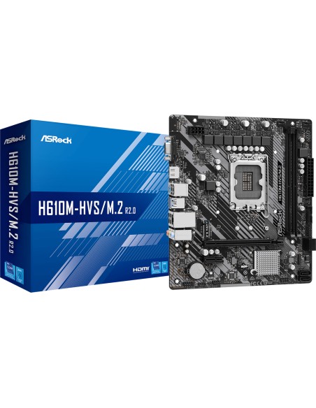 H610M-HVS/M.2 R2.0 Intel H610 LGA 1700 micro ATX