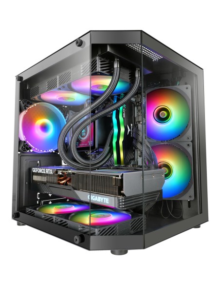 MC-3TLITE Mini Tower Negro