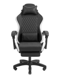 MGC-X Silla para videojuegos de PC Asiento acolchado Negro, Blanco