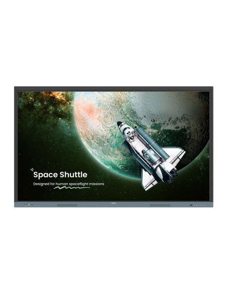 RE7504 Panel plano interactivo 190,5 cm (75") 450 cd / m² 4K Ultra HD Negro, Gris Pantalla táctil Procesador incorporado Android