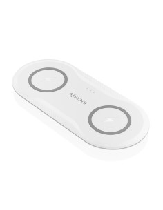 Cargador Inalambrico USB-C 15W 2 en 1 Para Movil Auriculares, Blanco