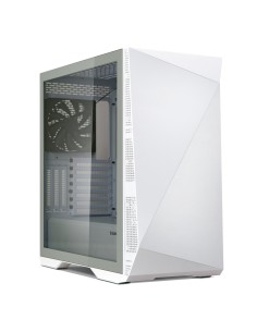 Z9 Iceberg ATX Mid Tower PC Case, White fan Midi Tower Blanco