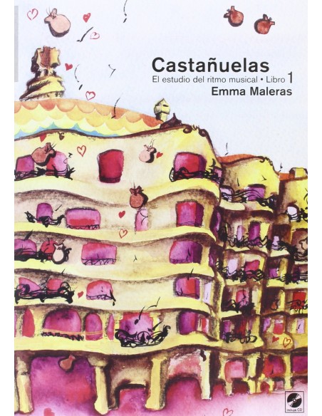 Castanuelas el estudio ritmo musical