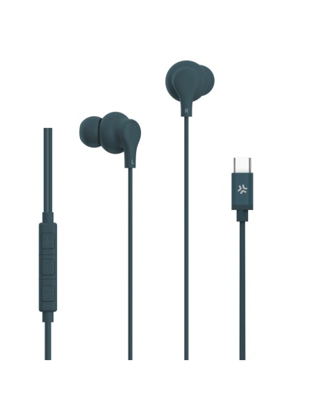 UP1600TYPECBL auricular y casco Auriculares Alámbrico Dentro de oído Llamadas/Música USB Tipo C Azul