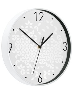 RELOJ PARED LEITZ ANALOGICO 29 CM BLANCO
