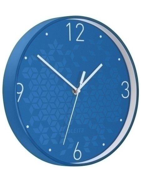 RELOJ PARED LEITZ ANALOGICO 29 CM AZUL