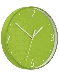 RELOJ PARED LEITZ ANALOGICO 29 CM VERDE