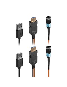 38360 Cable de fibra óptica e InfiniBand 100 m MPO Multicolor