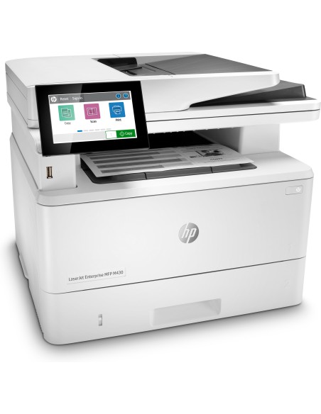 LaserJet Enterprise Impresora multifunción M430f, Blanco y negro, Impresora para Empresas, Imprima, copie, escanee y envíe por 