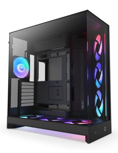 H9 Flow RGB+ Midi Tower Negro