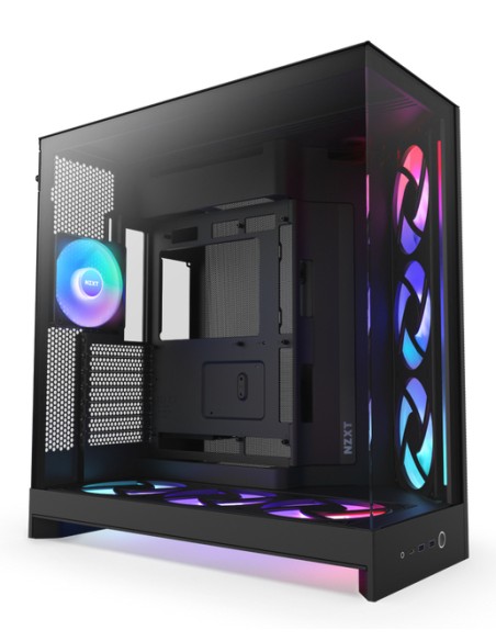 H9 Flow RGB+ Midi Tower Negro