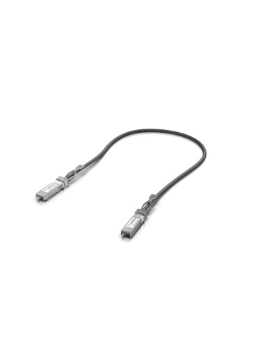 UACC-DAC-SFP10-0.5M Cable de fibra óptica e InfiniBand 0,5 m SFP+ Negro