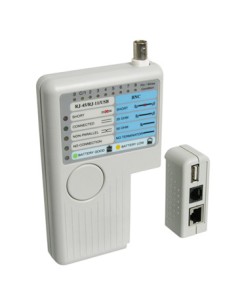 WPC-TST-002 Blanco comprobador de cables de red