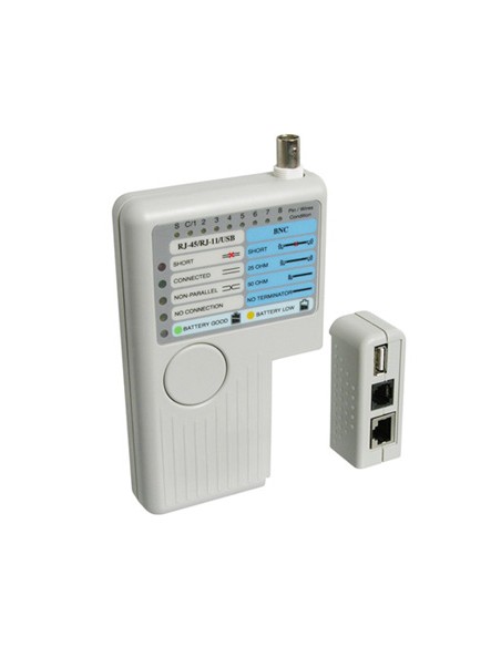 WPC-TST-002 Blanco comprobador de cables de red