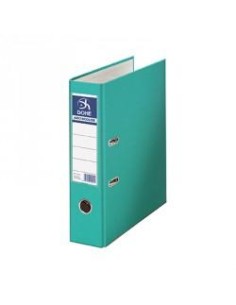 DOHE ARCHIVADOR PALANCA A-4 LOMO ANCHO RADO VERDE CLARO -12U-