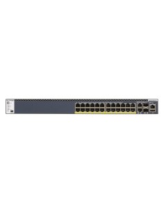 M4300-28G-PoE+ Gestionado L3 Gigabit Ethernet (10/100/1000) Energía sobre Ethernet (PoE) 1U Negro