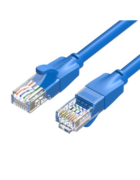 Cable de Red RJ45 UTP IBELI Cat.6/ 3m/ Azul