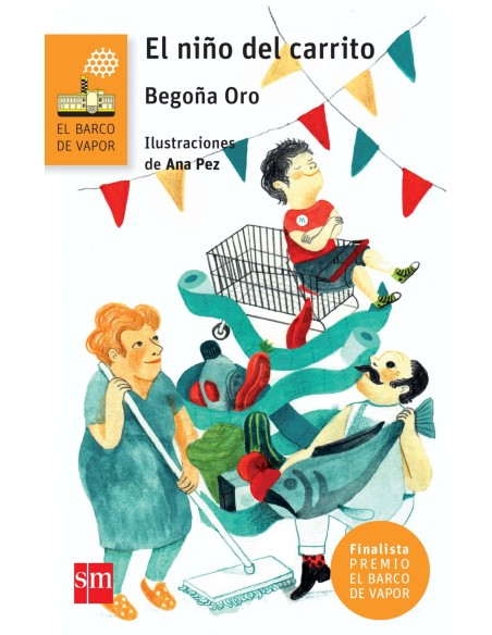 El nino del carrito