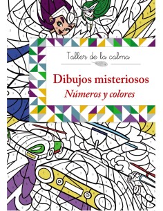 Dibujos misteriosos numeros y colores