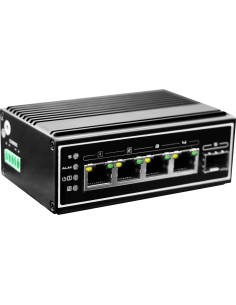 IGP-0502 switch No administrado Gigabit Ethernet (10/100/1000) Energía sobre Ethernet (PoE) Negro