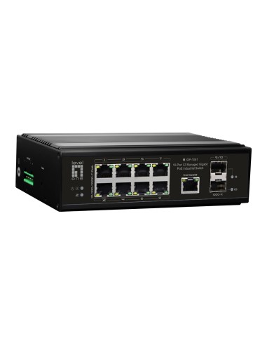IGP-1061 switch Gestionado L2 Gigabit Ethernet (10/100/1000) Energía sobre Ethernet (PoE) Negro