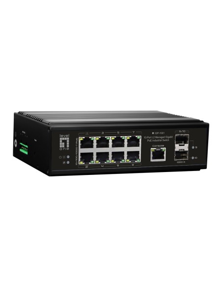 IGP-1061 switch Gestionado L2 Gigabit Ethernet (10/100/1000) Energía sobre Ethernet (PoE) Negro