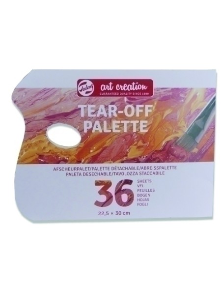 PALETA TALENS DESECHABLE 36 HOJAS