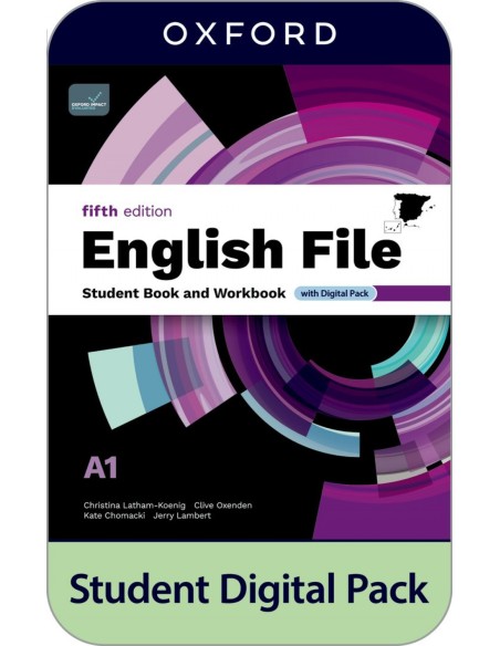 English File A1 Student and Workbook without key Fifth edition 5aed