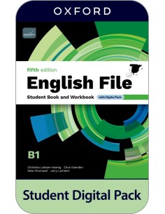 English File B1 Student and Workbook without key Fifth edition 5a ed