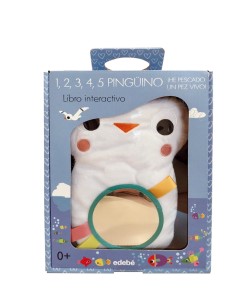 PINGUINO LIBRO INTERACTIVO PARA BEBES
