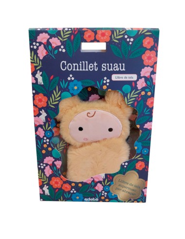 CONILLET SUAU Llibre de tela supersuau per abracar