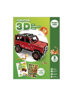 CUENTOS PARA IMAGINAR Y CONSTRUIR 3D COCHE RALLY