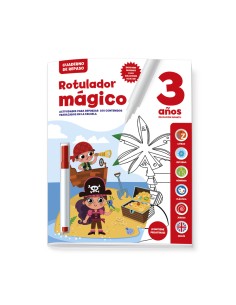 CUADERNO DE REPASO 3 ANOS ROTULADOR MAGICO