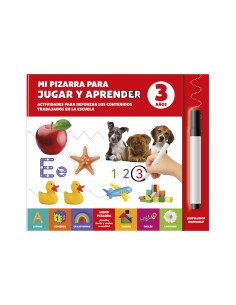 MI PIZARRA PARA JUGAR Y APRENDER 3 ANOS