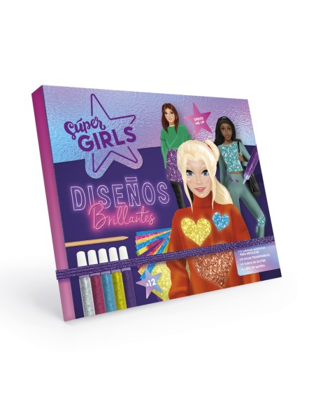 SUPER GIRLS DISENOS BRILLANTES