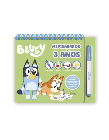 MI PIZARRA DE 3 ANOS BLUEY