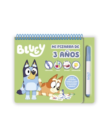 MI PIZARRA DE 3 ANOS BLUEY