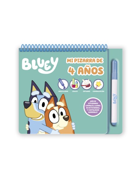 MI PIZARRA DE 4 ANOS BLUEY
