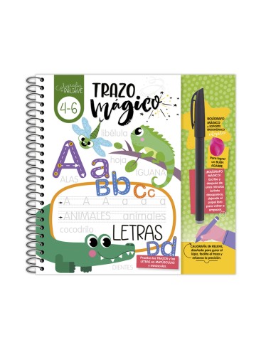 CALIGRAFIA EN RELIEVE LETRAS