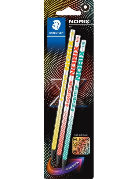 Blister 3 lapiz grafito norix hb Blister 3 lapiz grafito norix hb