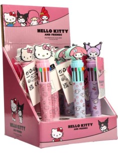 EXP 16 BOLIGRAFO 10 COLORES HELLO KITTY