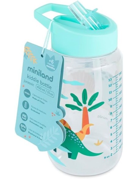 BOTELLA INFANTIL 450ML JURASSIC