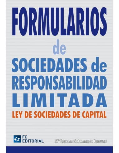 Formularios De Sociedades De Responsabilidad Limitada
