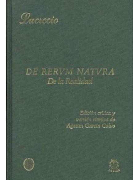 DE RERUM NATURA DE LA REALIDAD