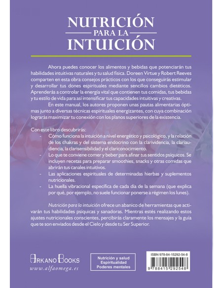 NUTRICION PARA LA INTUICION