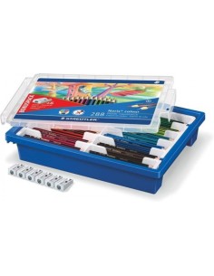 Bandeja expositora 288 lapices noris colour 185 colores surtidos 24 x color