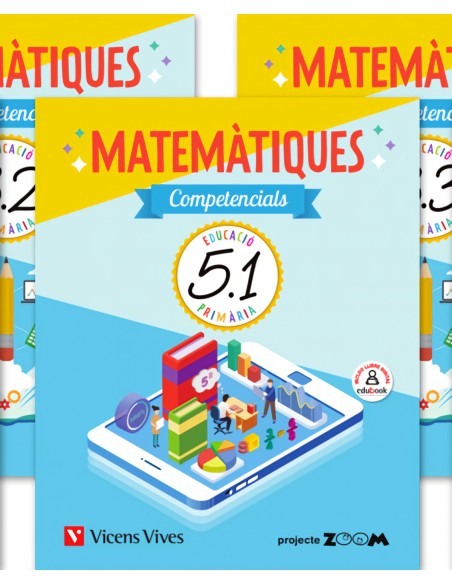 QUADERN MATEMATIQUES COMPETENCIALS 5EPRIMARIA ZOOM CATALUNYA 2019