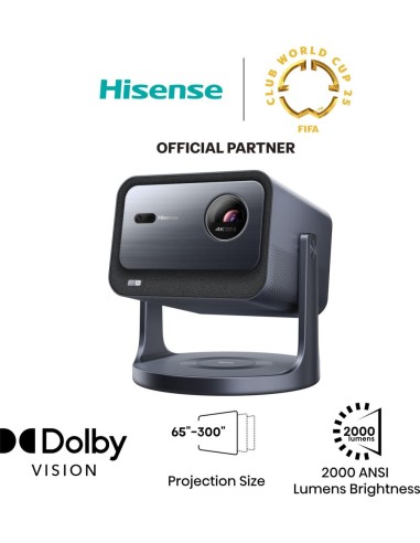 C2 2000 lúmenes ANSI UHD 4K (3840x2160) Gris