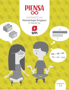 Piensa infinito Metodologia Singapur 2 Primaria Cuaderno