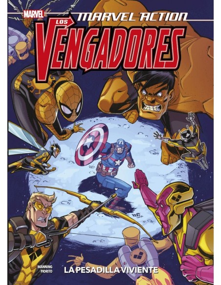 Marvel action los vengadores the living nightmare 4
